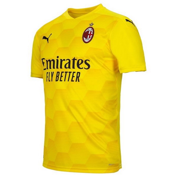 Camiseta Milan 3ª Portero 2020/21 Amarillo